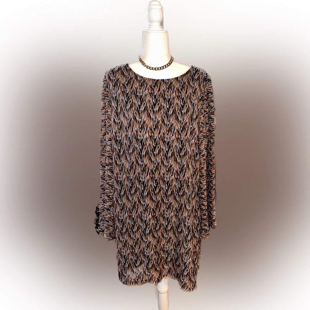 Xhilaration Colorful Tribal Dress size XL
